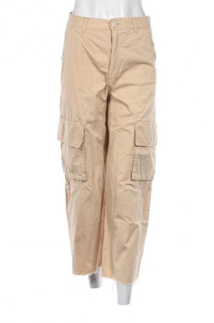 Pantaloni de femei Monki, Mărime S, Culoare Bej, Preț 30,99 Lei