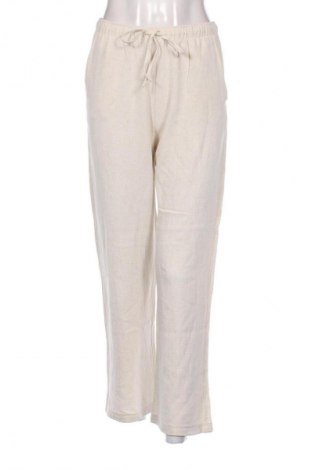 Pantaloni de femei Stradivarius, Mărime M, Culoare Bej, Preț 51,99 Lei