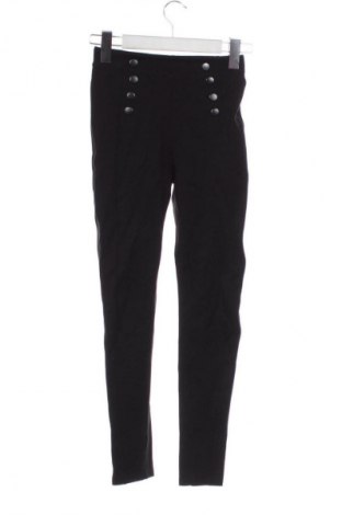 Дамски панталон Stradivarius, Размер XXS, Цвят Черен, Цена 7,66 €
