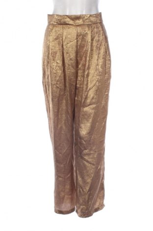 Pantaloni de femei Unbranded, Mărime S, Culoare Auriu, Preț 62,99 Lei
