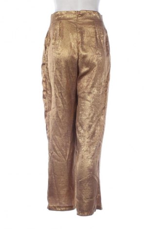 Pantaloni de femei Unbranded, Mărime S, Culoare Auriu, Preț 62,99 Lei