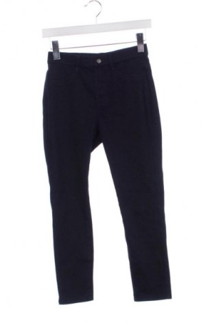 Dámské kalhoty  Uniqlo, Velikost XS, Barva Modrá, Cena  99,00 Kč