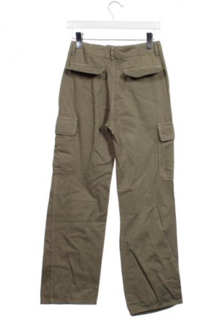 Damskie spodnie Zara, Rozmiar XS, Kolor Zielony, Cena 14,99 zł