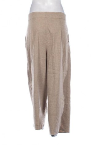 Damskie spodnie Zara, Rozmiar M, Kolor Beżowy, Cena 86,99 zł
