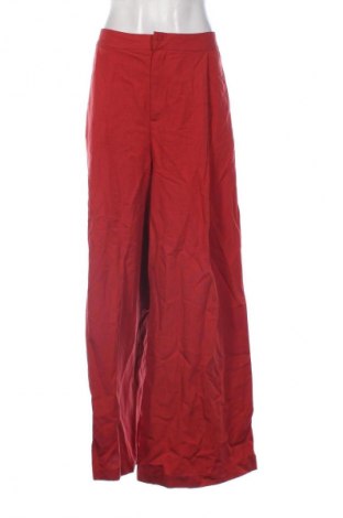 Dámské kalhoty  Zara, Velikost XL, Barva Červená, Cena  409,00 Kč