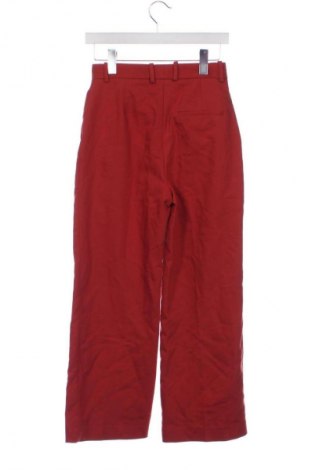 Γυναικείο παντελόνι Zara, Μέγεθος XS, Χρώμα Κόκκινο, Τιμή 9,99 €