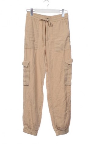 Дамски панталон Zara, Размер XS, Цвят Бежов, Цена 7,15 €