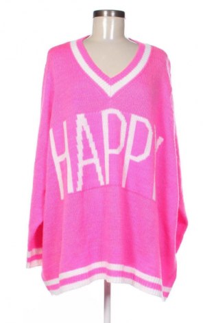 Női pulóver Angel of Style, Méret 5XL, Szín Rózsaszín, Ár 16 051 Ft