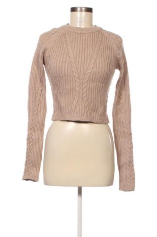 Dámský svetr Bershka, Velikost L, Barva Béžová, Cena  249,00 Kč