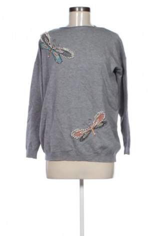 Дамски пуловер Bluoltre, Размер M, Цвят Сив, Цена 15,70 €