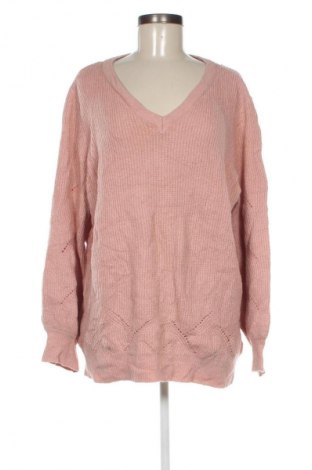 Damski sweter Body Flirt, Rozmiar XXL, Kolor Popielaty róż, Cena 66,99 zł