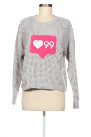 Дамски пуловер Fb Sister, Размер M, Цвят Сив, Цена 5,62 €