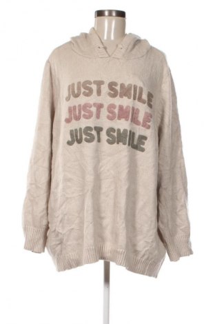 Дамски пуловер Gina Tricot, Размер XXL, Цвят Бежов, Цена 7,15 €