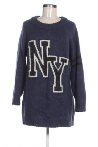 Дамски пуловер Gina Tricot, Размер M, Цвят Син, Цена 12,78 €