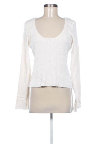 Pulover de femei H&M, Mărime XL, Culoare Ecru, Preț 27,99 Lei