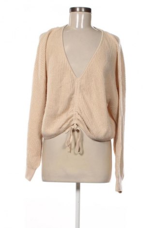 Дамски пуловер H&M Divided, Размер XL, Цвят Екрю, Цена 8,18 €