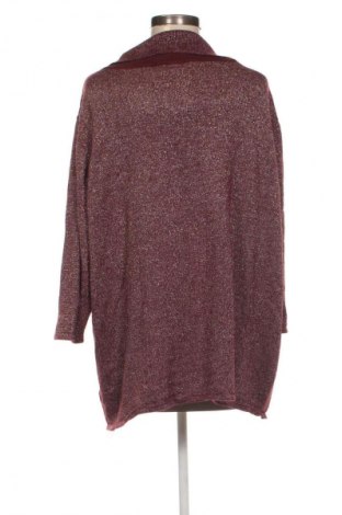 Γυναικείο πουλόβερ Helena Vera, Μέγεθος 3XL, Χρώμα Κόκκινο, Τιμή 14,99 €