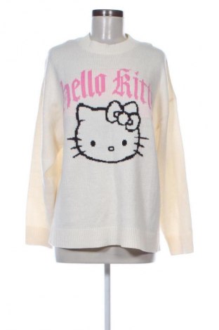Дамски пуловер Hello Kitty By Sanrio, Размер L, Цвят Екрю, Цена 10,73 €