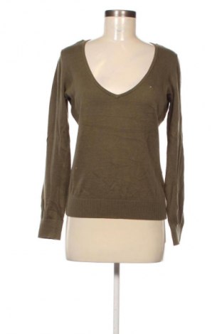 Дамски пуловер Hilfiger Denim, Размер M, Цвят Зелен, Цена 24,54 €