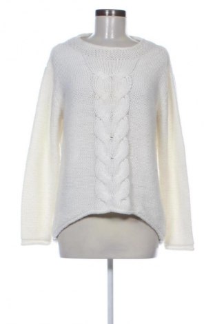 Дамски пуловер Jean Pascale, Размер M, Цвят Бял, Цена 7,66 €