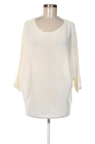 Дамски пуловер One, Размер M, Цвят Бял, Цена 10,73 €