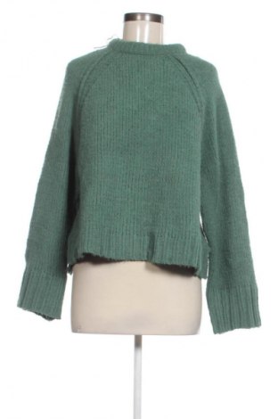 Pulover de femei Pull&Bear, Mărime S, Culoare Verde, Preț 92,99 Lei