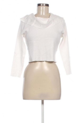 Дамски пуловер Pull&Bear, Размер M, Цвят Бял, Цена 7,05 €