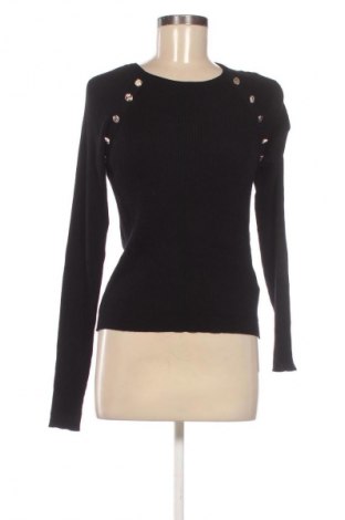 Damski sweter Pulz Jeans, Rozmiar S, Kolor Czarny, Cena 37,99 zł