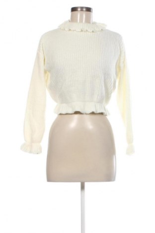 Дамски пуловер SHEIN, Размер S, Цвят Екрю, Цена 6,64 €