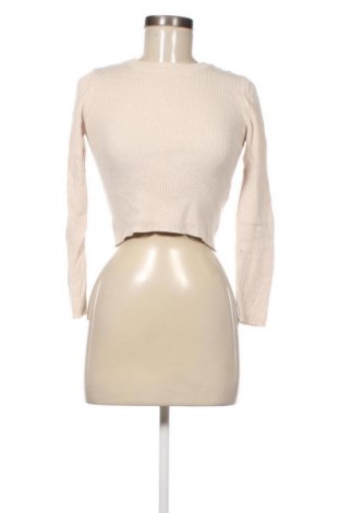 Дамски пуловер Stradivarius, Размер M, Цвят Екрю, Цена 8,69 €