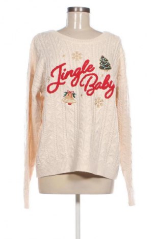 Dámský svetr Terranova, Velikost XL, Barva Krémová, Cena  309,00 Kč