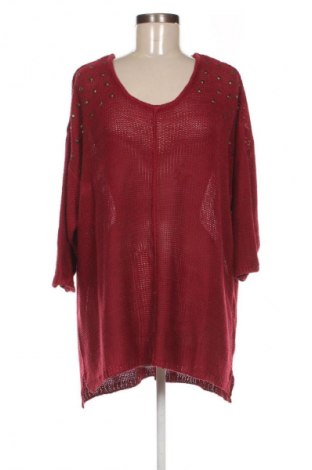 Дамски пуловер Unbranded, Размер XL, Цвят Червен, Цена 2,04 €