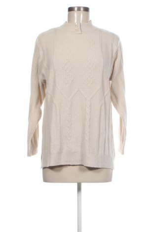Damenpullover Unbranded, Größe M, Farbe Ecru, Preis 9,99 €