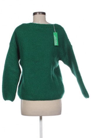 Дамски пуловер United Colors Of Benetton, Размер XS, Цвят Зелен, Цена 27,09 €