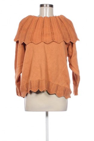 Дамски пуловер Unbranded, Размер XXL, Цвят Кафяв, Цена 8,18 €