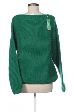 Дамски пуловер United Colors Of Benetton, Размер L, Цвят Зелен, Цена 27,09 €