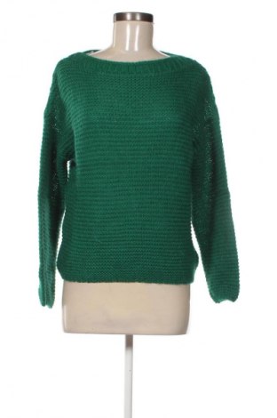 Дамски пуловер United Colors Of Benetton, Размер XS, Цвят Зелен, Цена 24,54 €