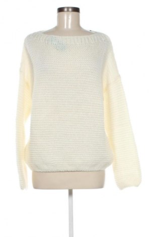 Дамски пуловер United Colors Of Benetton, Размер M, Цвят Екрю, Цена 18,40 €