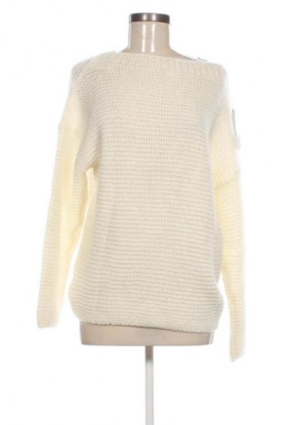 Дамски пуловер United Colors Of Benetton, Размер L, Цвят Екрю, Цена 30,16 €