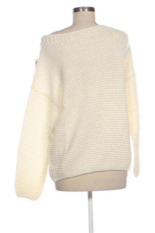 Дамски пуловер United Colors Of Benetton, Размер L, Цвят Екрю, Цена 30,16 €