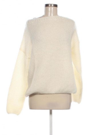 Дамски пуловер United Colors Of Benetton, Размер M, Цвят Екрю, Цена 28,63 €