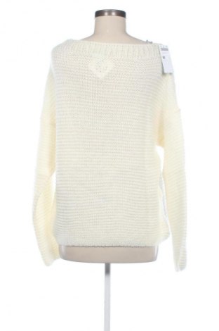 Дамски пуловер United Colors Of Benetton, Размер L, Цвят Бял, Цена 27,09 €