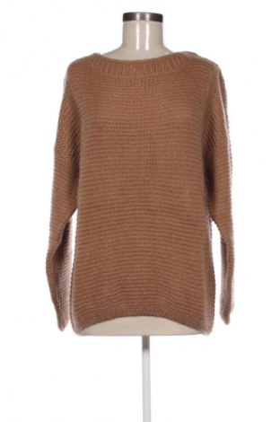 Дамски пуловер United Colors Of Benetton, Размер XL, Цвят Кафяв, Цена 32,72 €