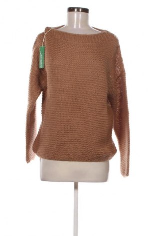 Дамски пуловер United Colors Of Benetton, Размер S, Цвят Кафяв, Цена 27,09 €