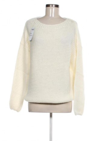 Дамски пуловер United Colors Of Benetton, Размер L, Цвят Екрю, Цена 27,09 €