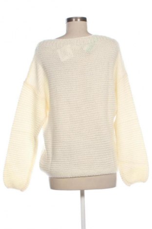 Дамски пуловер United Colors Of Benetton, Размер L, Цвят Екрю, Цена 23,51 €