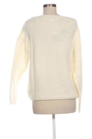 Дамски пуловер United Colors Of Benetton, Размер M, Цвят Екрю, Цена 28,63 €