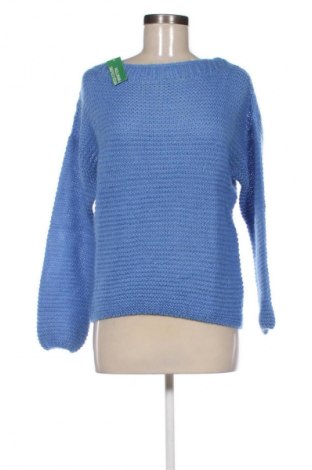 Дамски пуловер United Colors Of Benetton, Размер XS, Цвят Син, Цена 27,09 €