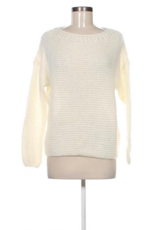 Дамски пуловер United Colors Of Benetton, Размер XS, Цвят Екрю, Цена 27,09 €