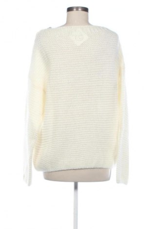 Дамски пуловер United Colors Of Benetton, Размер L, Цвят Бял, Цена 30,16 €